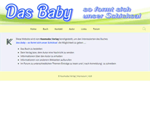 Tablet Screenshot of das-baby.org